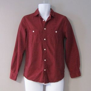 Divided Marl Red Long Sleeve Shirt Size XS